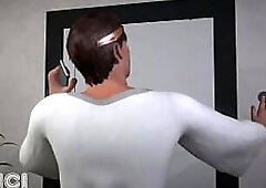 Gothic mother I'd like to fuck with a massive butt rides a favourable youthful chap's large jock - CG Comics - OCICI