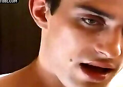 Sauna Guys Bareback Fuck Blowjob and Facialcum