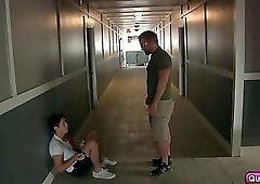 Hot twink Dylan Drive vs hairy and horny bear Dirk Caber