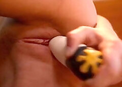 Lucy Ly gives Pleasure to her Pussy in the Bathroom with her Vibrator