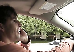 Ashley Fires is avid at her spouse, so this babe calls up her ex-boyfriend to fill her raunchy needs. This scene contains oral pleasure, missionary, d