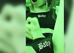 Masturbate with me! Lewd femboy needs it after the clubs.