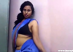 Plump Indian honey is doing some highly crazy things in front of her web camera