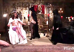 Dark side kinky party extreme bdsm slave