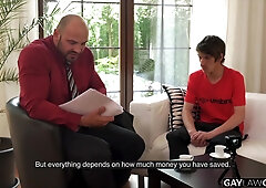 GAYLAWOFFICE Hetero Michael Lane Barebacked out of Court