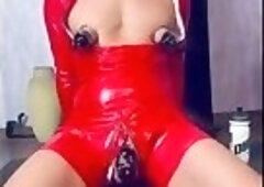 Old latex suit