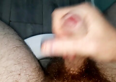 Insane Fellow Jizzes / while Witnessing Porno