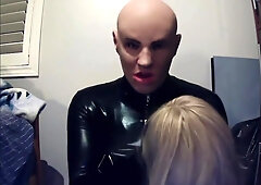 Just Playmate Pt1! Getting Ready With My Female Mask Playmate On!