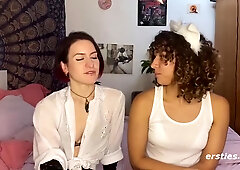 Flora Fickt Ihr Bdsm-katzchen July Mit Strap-on Im Doggy Style