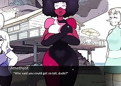 After College Steven went back home to Beach Town, where the Crystal gems welcomed him back, Steven and Garnet warps to a different place where things