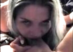 Emo tinder date sucking after night out