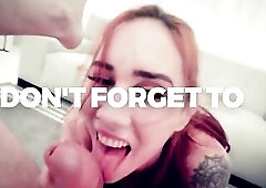 Sage Hunter Blows & Slurps Like a Deepthroat Pro