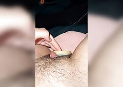 Juicy twat on a knot