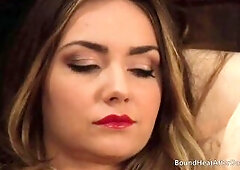 Breasty Lesbo Serf Groans From Fingering And Snatch Licking With Headmistress