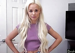 Bratty Blond Elsa Jean: "Give Me Your Money And I'll Suck Your Schlong Dry"