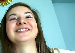 Sweet Brunette Teen Malva L Gets Booty Ravaged Hard!