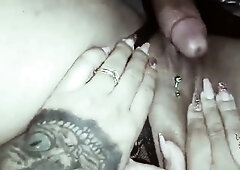Pregnant BBW caught with her friend's husband during a secret rendezvous at work