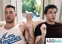 Gooning Straight Guys Invite Buddy Over To Help Them Cum - Ty Santana And Jayden Marcos
