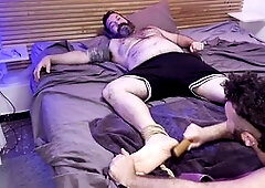 Btrucker77's soles getting a ticklish surprise