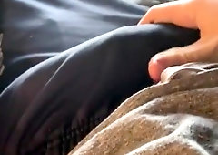 Milky Teenie Drains himself to the Sunset