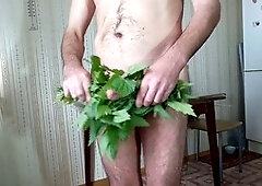 Nettle exteme, kink, gay orgasm