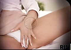 Couple diversifies their sexual life with hot role-play and rimming