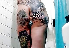 Plugged in the shower