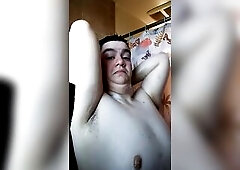 TRANSGENDER FEMALE TO HUNK SHOWER TEASE