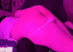 Spank my wet booty dad