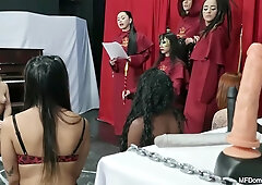 Her Face Squeezed Under My Pussy