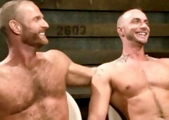 Faphouse, fuck the cum, hairy muscles