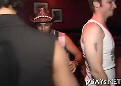 Homo Folks Get Wild with Group Sex & Gag on Each Other