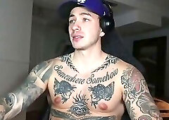 Sexy tattoo guy