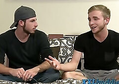 Gay jock eating ass and riding