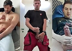 White Men Stroking & Nutting 2