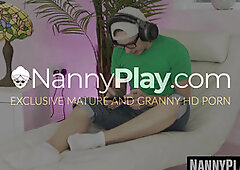 Mature stepmom Beenie is pussy destroyed by her hung stepson