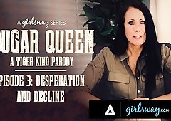 Girls Way featuring Reagan Foxx and Kira Noir's lesbian dirt