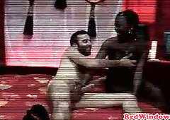 Black euro hooker being pussyeaten