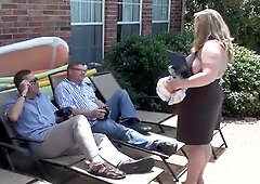 SSBBW Bikini contestant fucking the judges