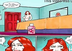 Annabelle's Recent Life pt. 4 - Married Woman Cheats on her little Knob Spouse With Five Large Cock Ebony Studs -- Cuckold Toon Comic