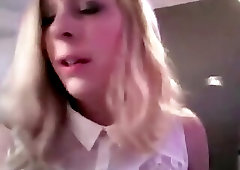 Blonde Crossdressing Babe Gets Nailed Fps jfk p