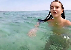 Alisa On The Beach Edisi Nudist Beach Alisa Amore 9Wdc