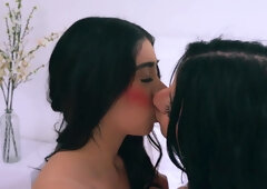 Perverted lesbians thrilling adult scene