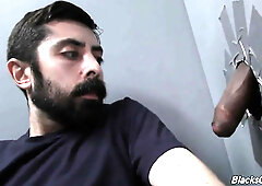 White man sucks & fucks a ebony meat