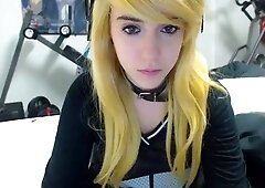 Emo Teen Becka Solo Webcam Masturbation Porn