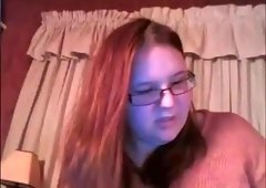 Fat and whorish BBW shows me her big boobs