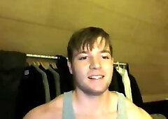 Hot thick lad being a dirty boy on the internet