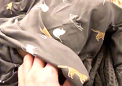 The villain in the mask screws a sex doll on Halloween!