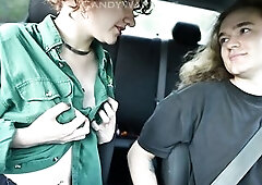 ???? concupiscent clowness seduces a taxi driver????????