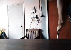 Big ass Latina brunette seduces her stepdad